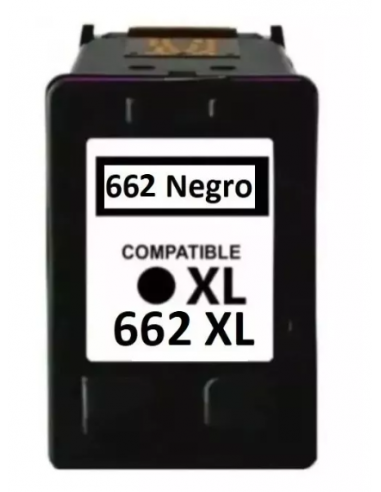 Cartucho Alternativo Para Hp 662xl - Negro - (22ml)