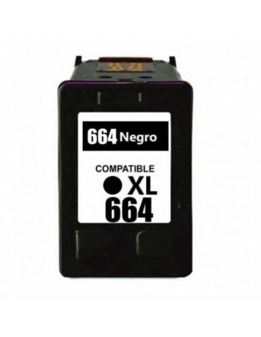 Cartucho Alternativo Para Hp 664xl - Negro - (21ml)