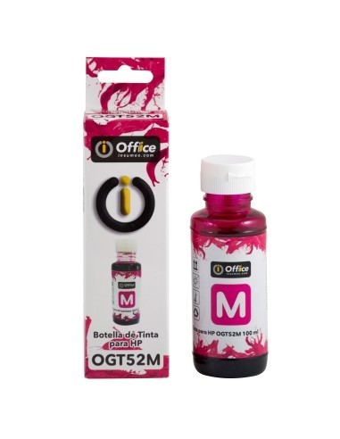 Tinta Premium P/ Hp Gt Gt51 Dye - Magenta - (100ml)