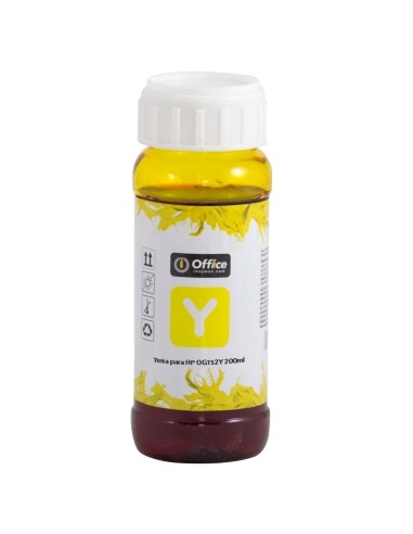 Tinta Premium P/ Hp Gt Gt51 Dye Amarillo - (200ml)