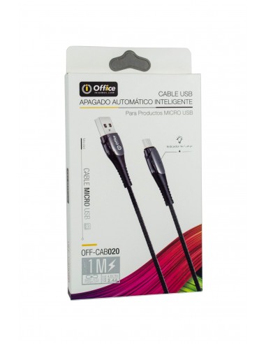 Cable Usb 2.0 A Micro Usb 1.00 Mts - 2.4 Amp - Cab020