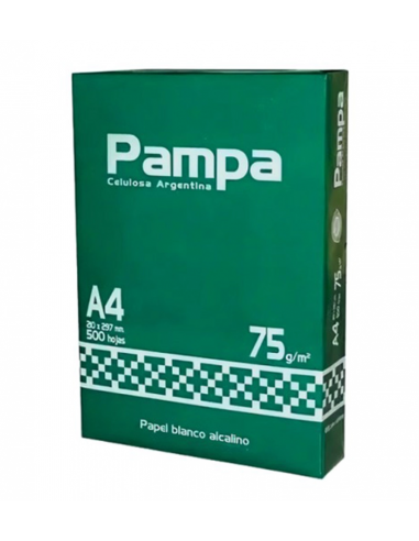 Resma De Papel Pampa A4 75g X 500 Hojas