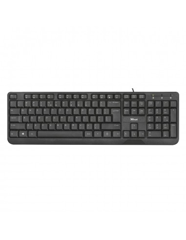 Teclado Trust C/ Cable Ziva - Es