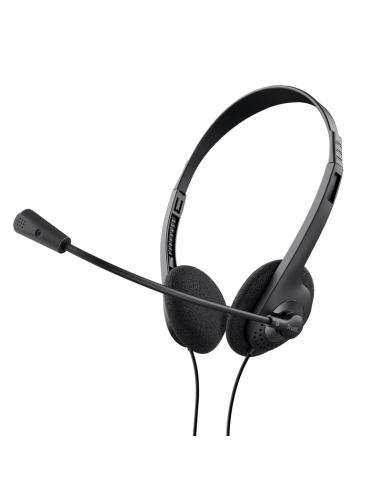 Headset Trust Primo Chat Negro